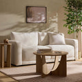 Dusklia - Chicago 3 Seater Sofa - Chenille Ivory