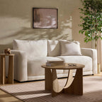 Dusklia - Chicago 3 Seater Sofa - Chenille Ivory