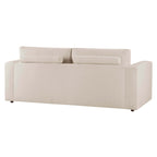 Dusklia - Chicago 3 Seater Sofa - Chenille Ivory