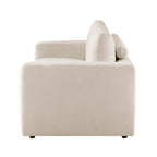 Dusklia - Chicago 3 Seater Sofa - Chenille Ivory