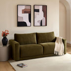 Dusklia - Chicago 3 Seater Sofa - Rich Green