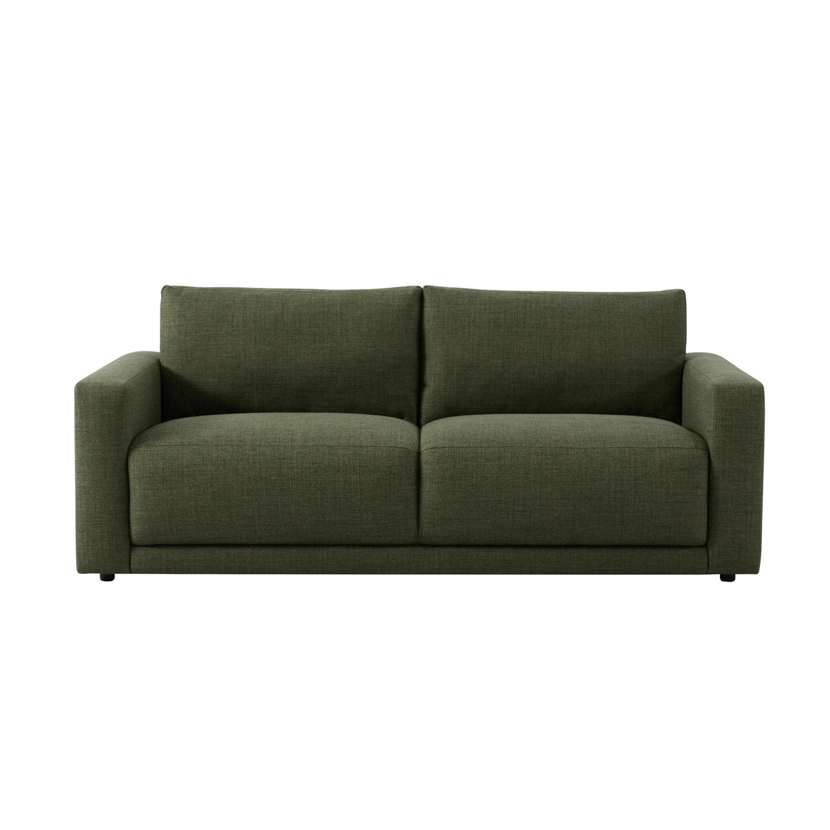 Dusklia - Chicago 3 Seater Sofa  - Woven Pine Green