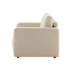 Dusklia - Chicago Small 2 Seater Sofa - Beige