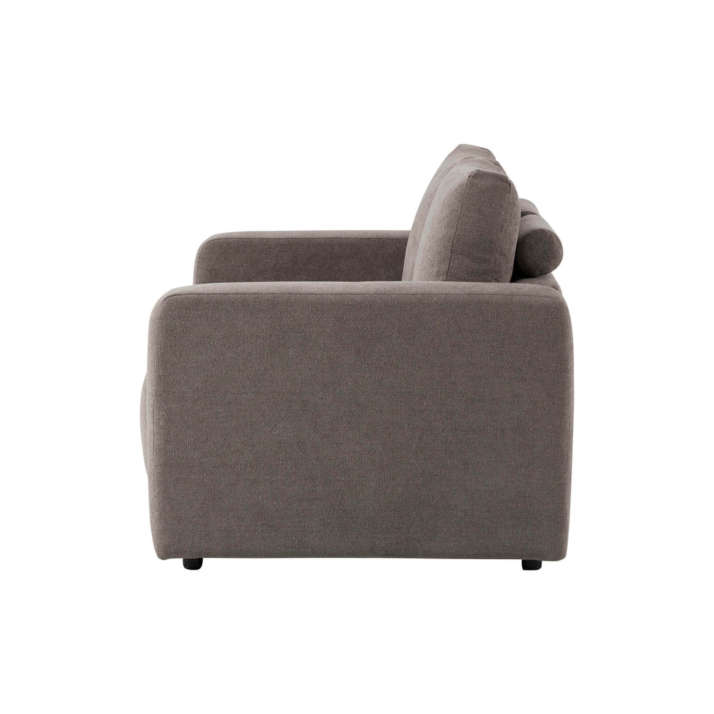 Dusklia - Chicago Small 2 Seater Sofa - Chenille Mushroom