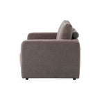 Dusklia - Chicago Small 2 Seater Sofa - Chenille Mushroom