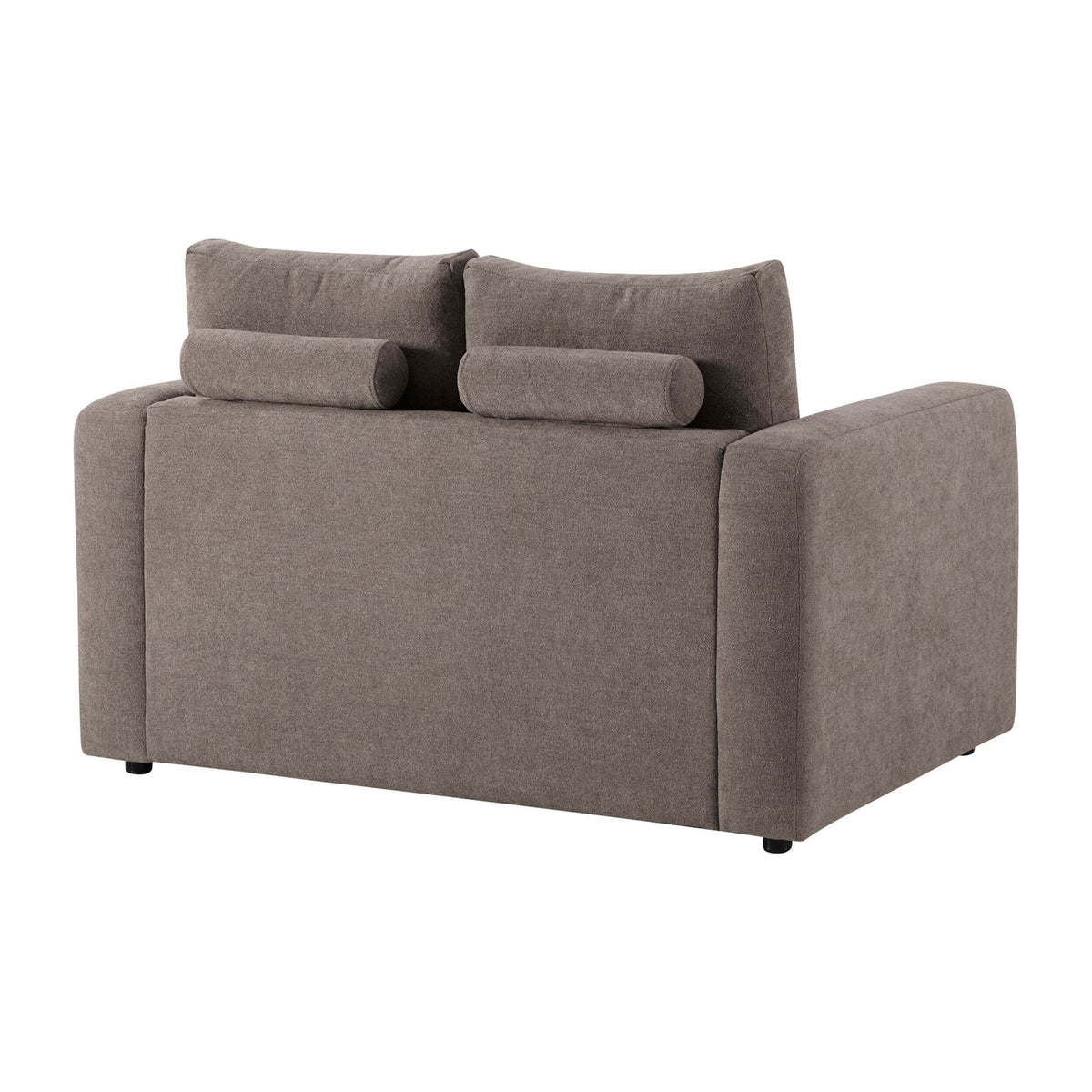 Dusklia - Chicago Small 2 Seater Sofa - Chenille Mushroom