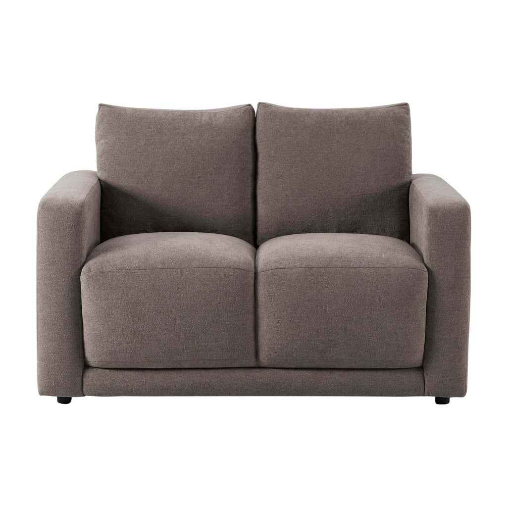 Dusklia - Chicago Small 2 Seater Sofa - Chenille Mushroom