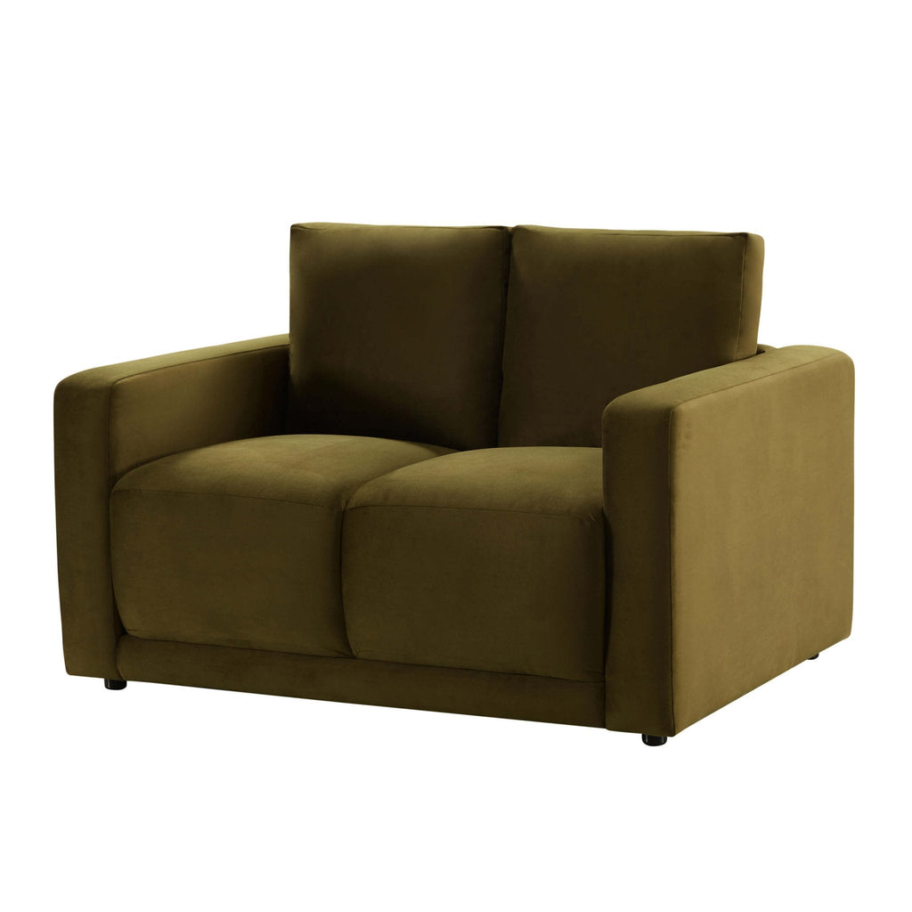 Dusklia - Chicago Small 2 Seater Sofa - Rich Green