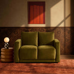 Dusklia - Chicago Small 2 Seater Sofa - Rich Green