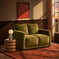 Dusklia - Chicago Small 2 Seater Sofa - Rich Green