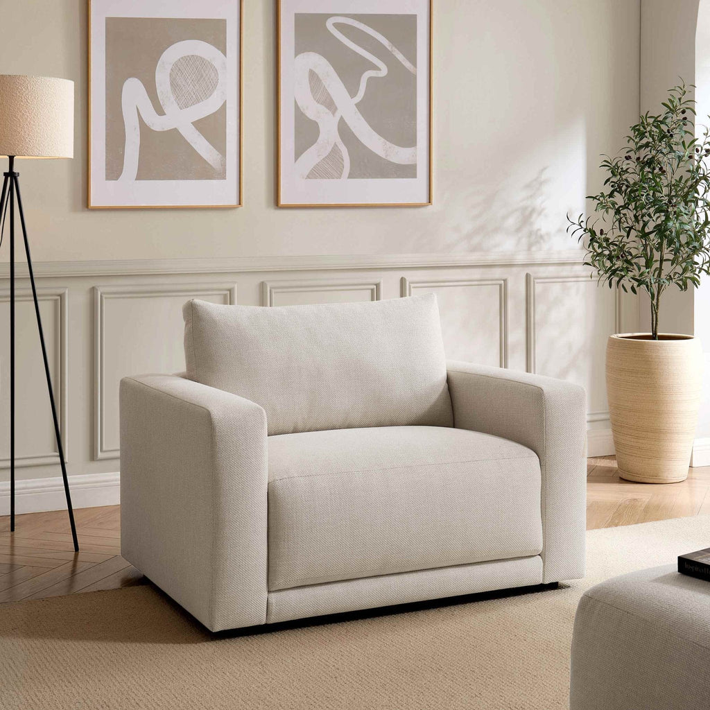 Dusklia - Chicago Loveseat - Beige