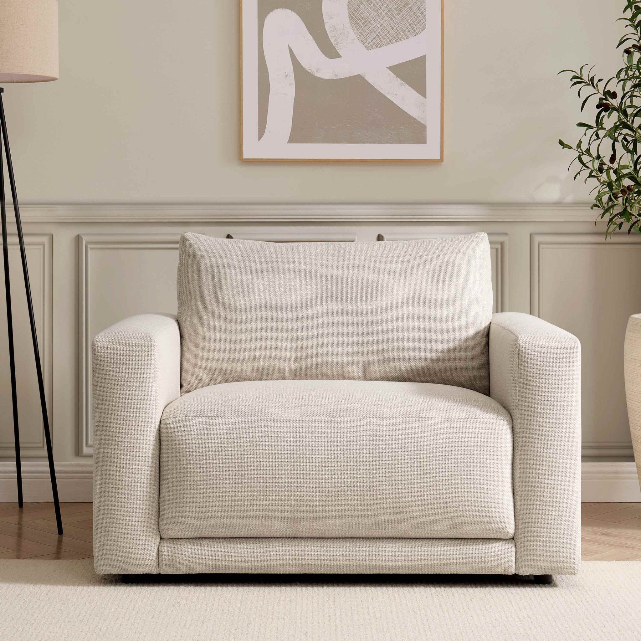Dusklia - Chicago Loveseat - Beige