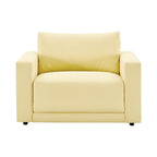 Dusklia - Chicago Loveseat - Butter Yellow