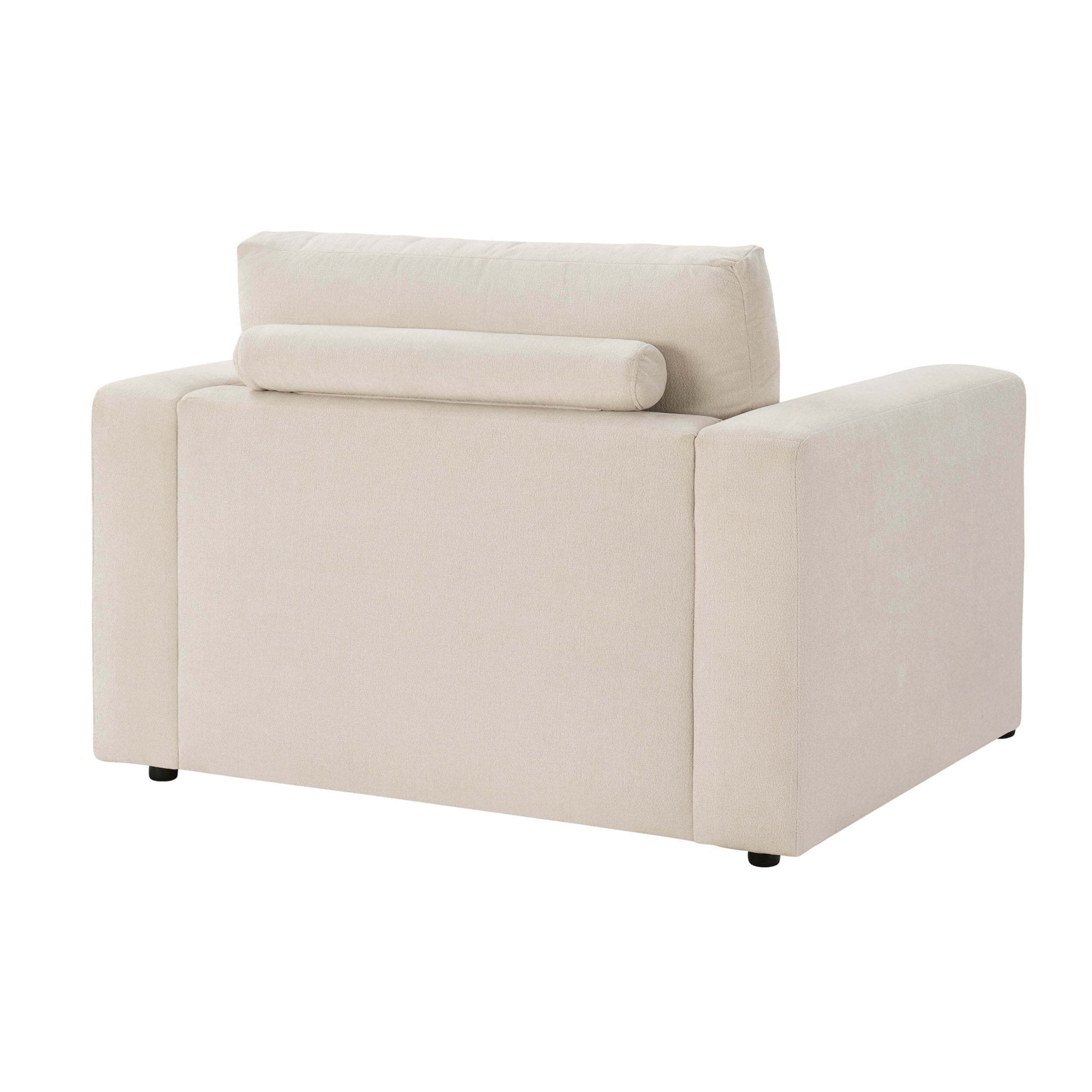 Dusklia - Chicago Loveseat - Chenille Ivory