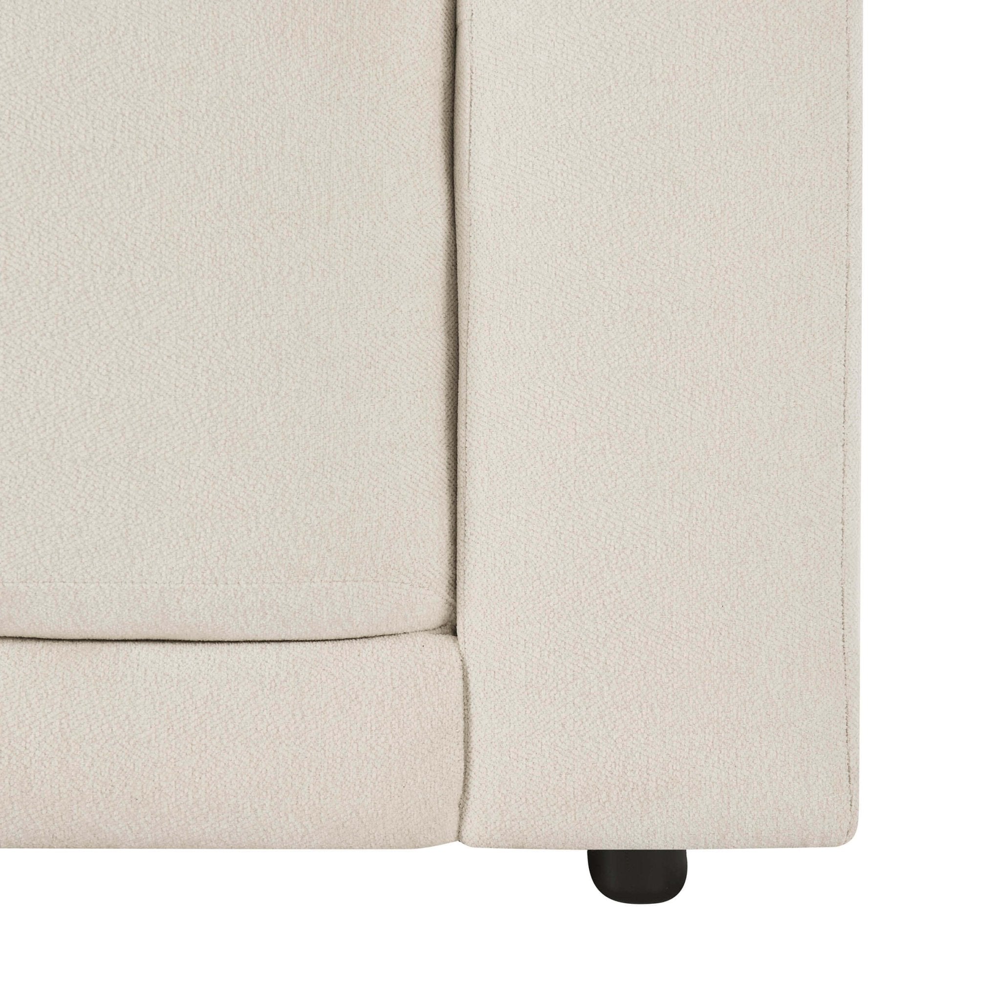 Dusklia - Chicago Loveseat - Chenille Ivory
