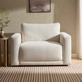 Dusklia - Chicago Loveseat - Chenille Ivory