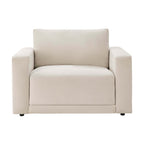 Dusklia - Chicago Loveseat - Chenille Ivory