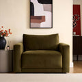 Dusklia - Chicago Loveseat - Rich Green