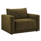 Dusklia - Chicago Loveseat - Rich Green
