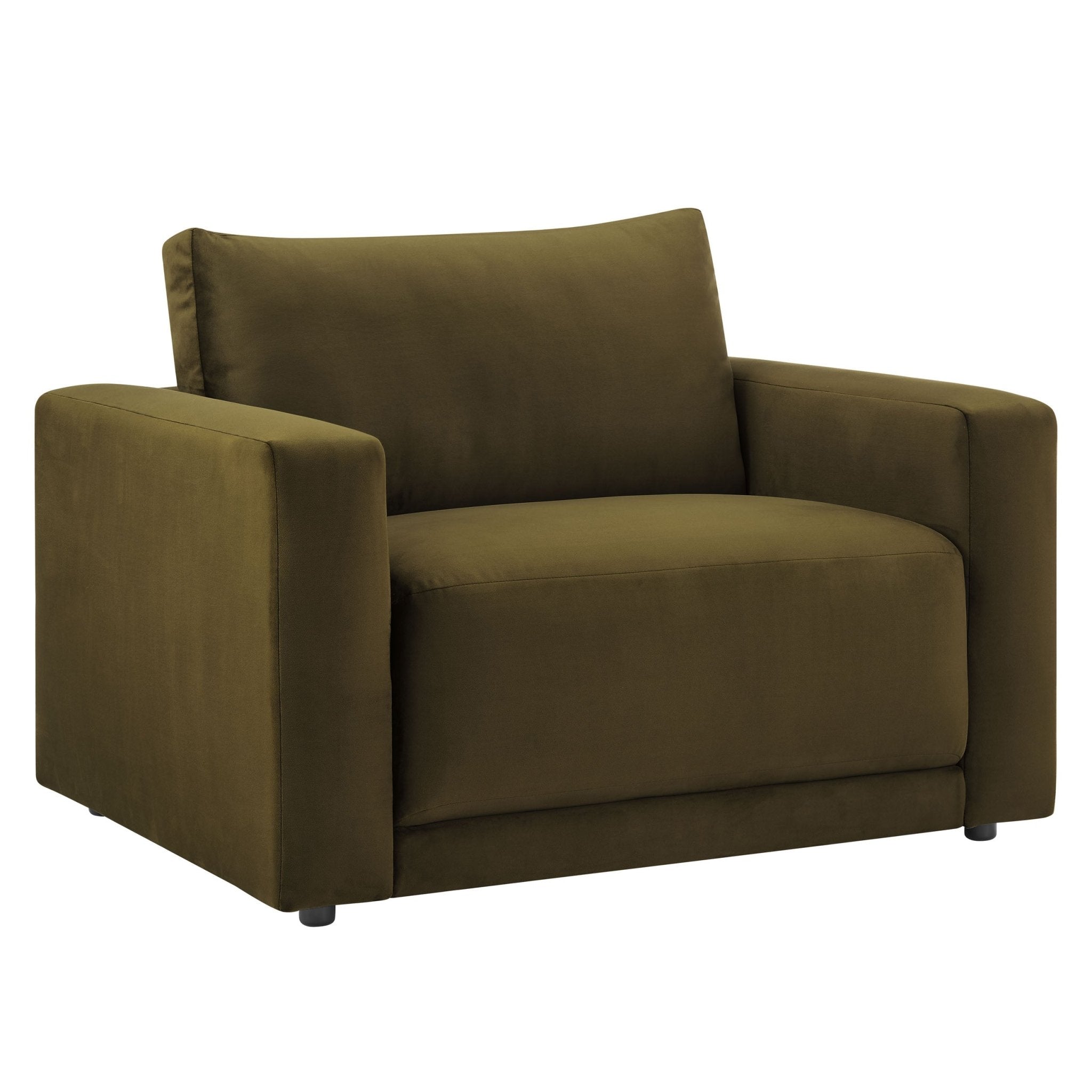 Dusklia - Chicago Loveseat - Rich Green