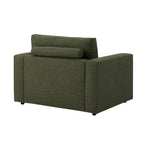 Dusklia - Chicago Loveseat - Woven Pine Green