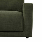 Dusklia - Chicago Loveseat - Woven Pine Green