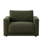 Dusklia - Chicago Loveseat - Woven Pine Green