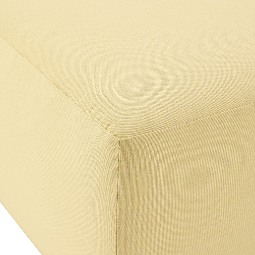 Dusklia - Chicago Pouffe - Butter Yellow