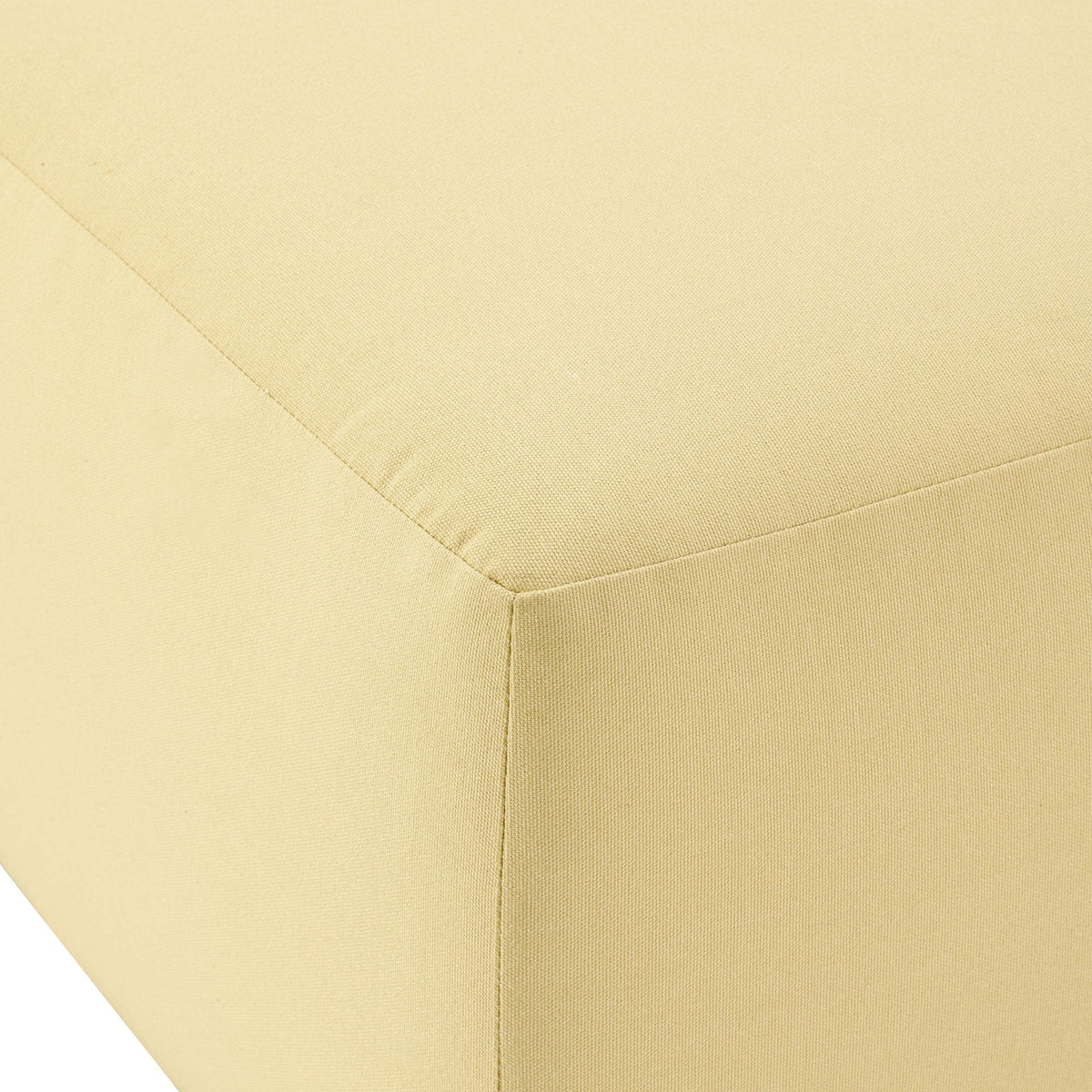 Dusklia - Chicago Pouffe - Butter Yellow