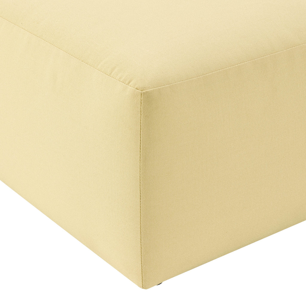 Dusklia - Chicago Pouffe - Butter Yellow