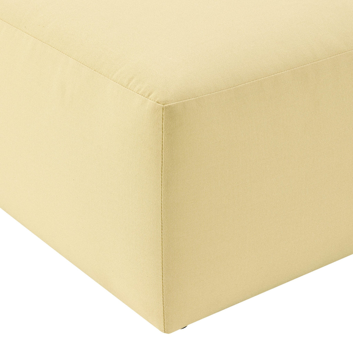 Dusklia - Chicago Pouffe - Butter Yellow