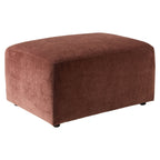 Dusklia - Chicago Pouffe - Chenille Dark Rust