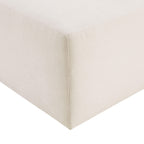 Dusklia - Chicago Pouffe - Chenille Ivory