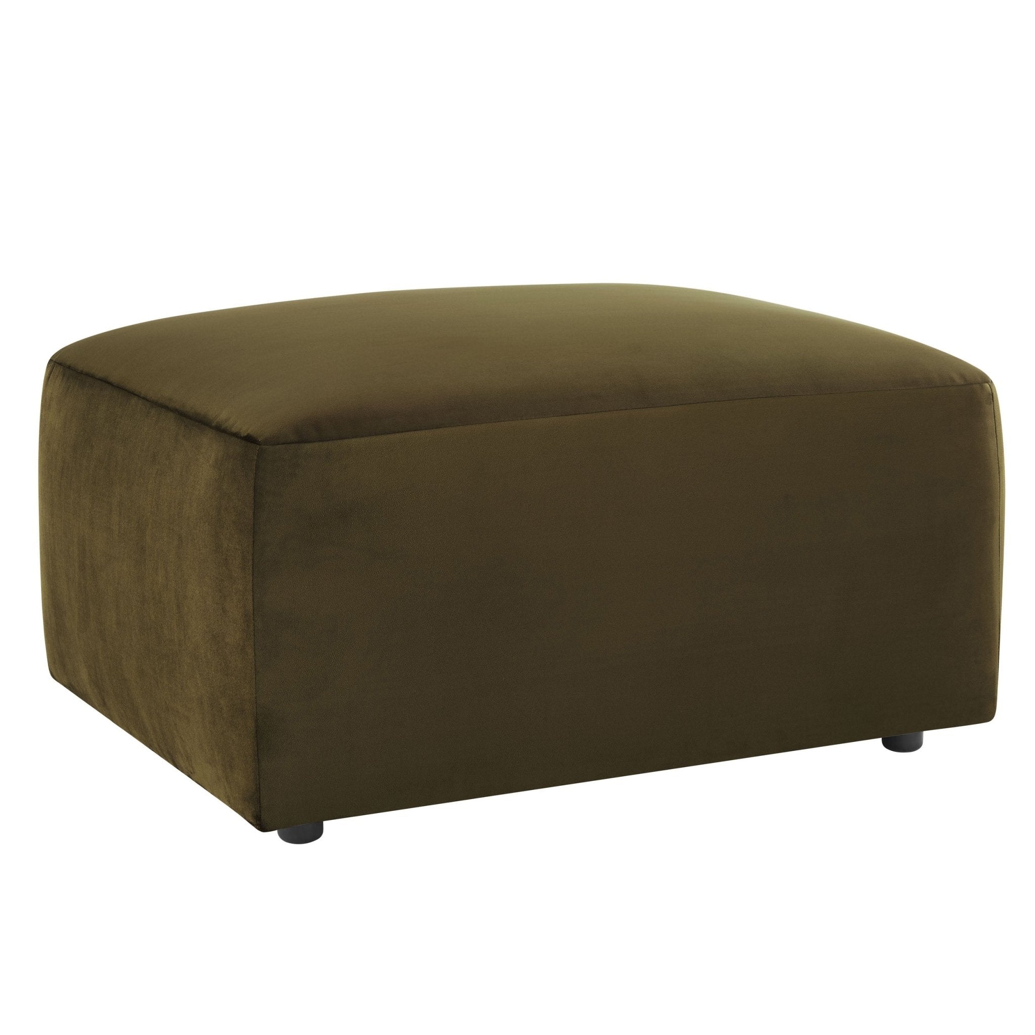 Dusklia - Chicago Pouffe - Rich Green