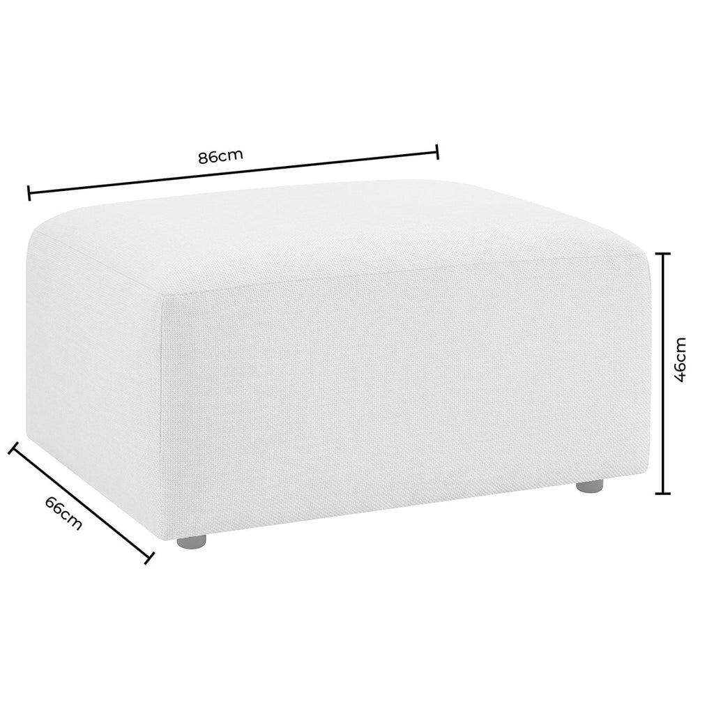 Pouffe Chicago - Brume Dorée