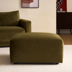 Dusklia - Chicago Pouffe - Rich Green