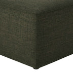 Dusklia - Chicago Pouffe - Woven Pine Green