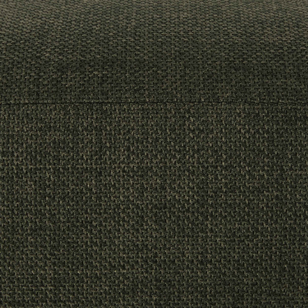 Dusklia - Chicago Pouffe - Woven Pine Green