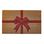 Dusklia - Christmas Bow Doormat - Red