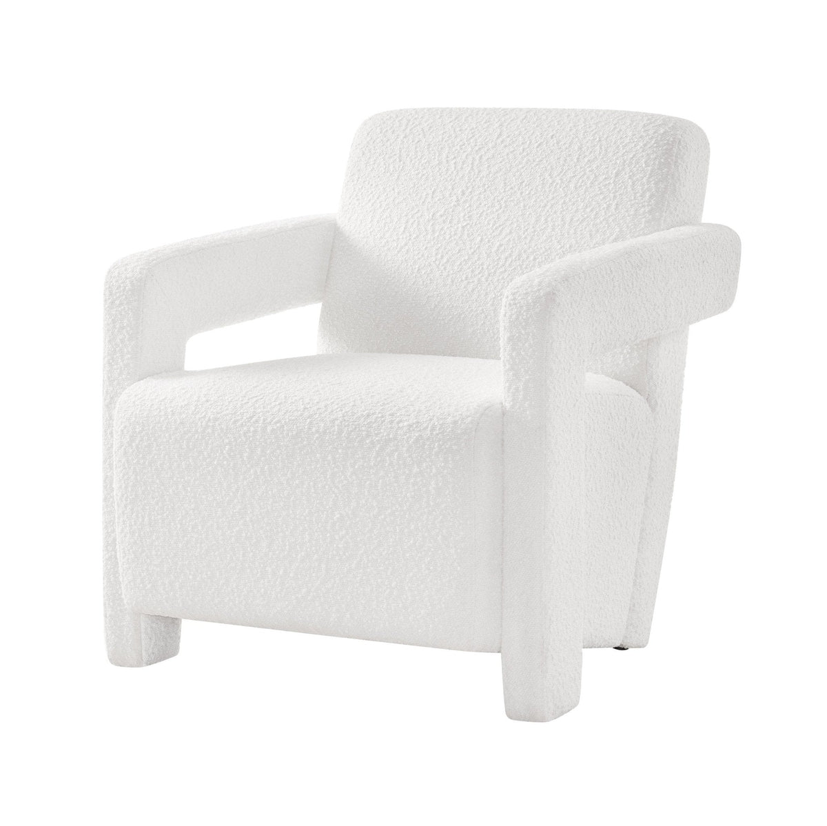 Dusklia - Ciara Accent Chair - Boucle Off White