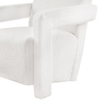 Dusklia - Ciara Accent Chair - Boucle Off White