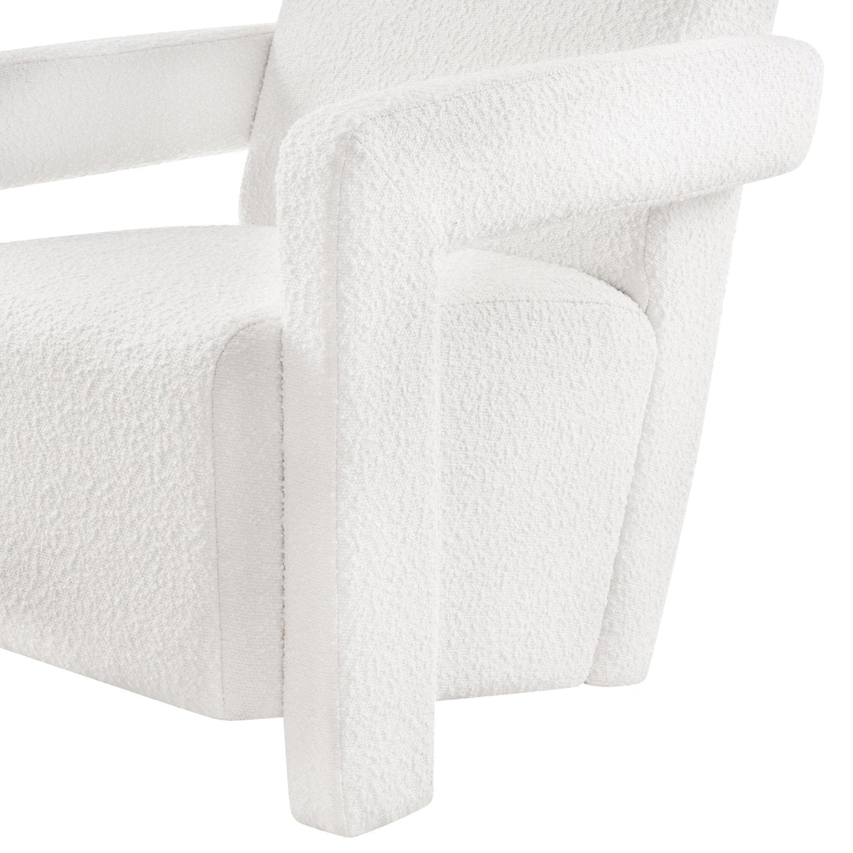 Dusklia - Ciara Accent Chair - Boucle Off White