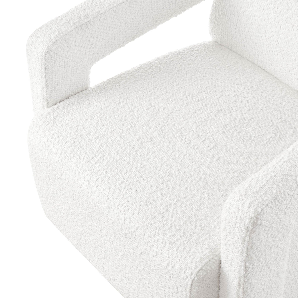Dusklia - Ciara Accent Chair - Boucle Off White