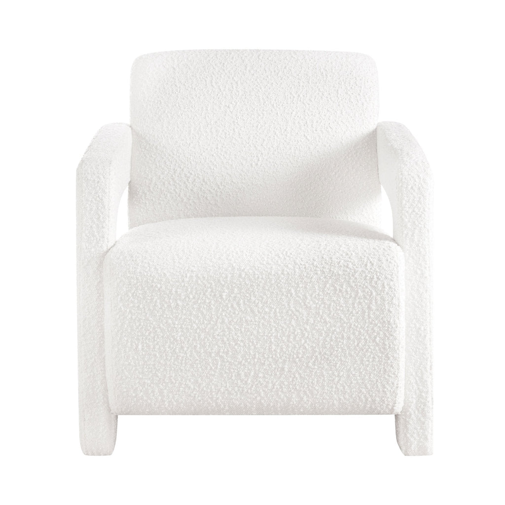 Dusklia - Ciara Accent Chair - Boucle Off White