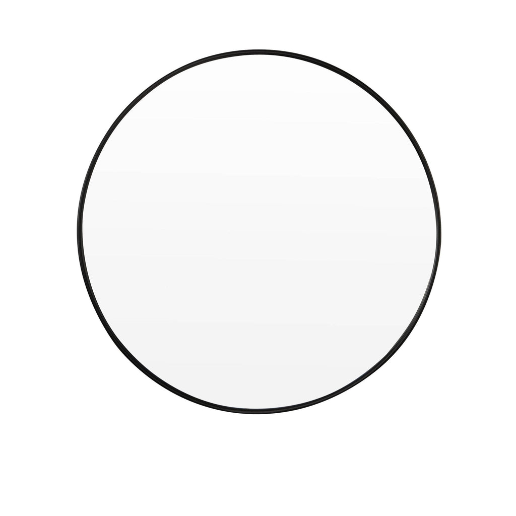 Dusklia - Circle Wall Mirror - Black