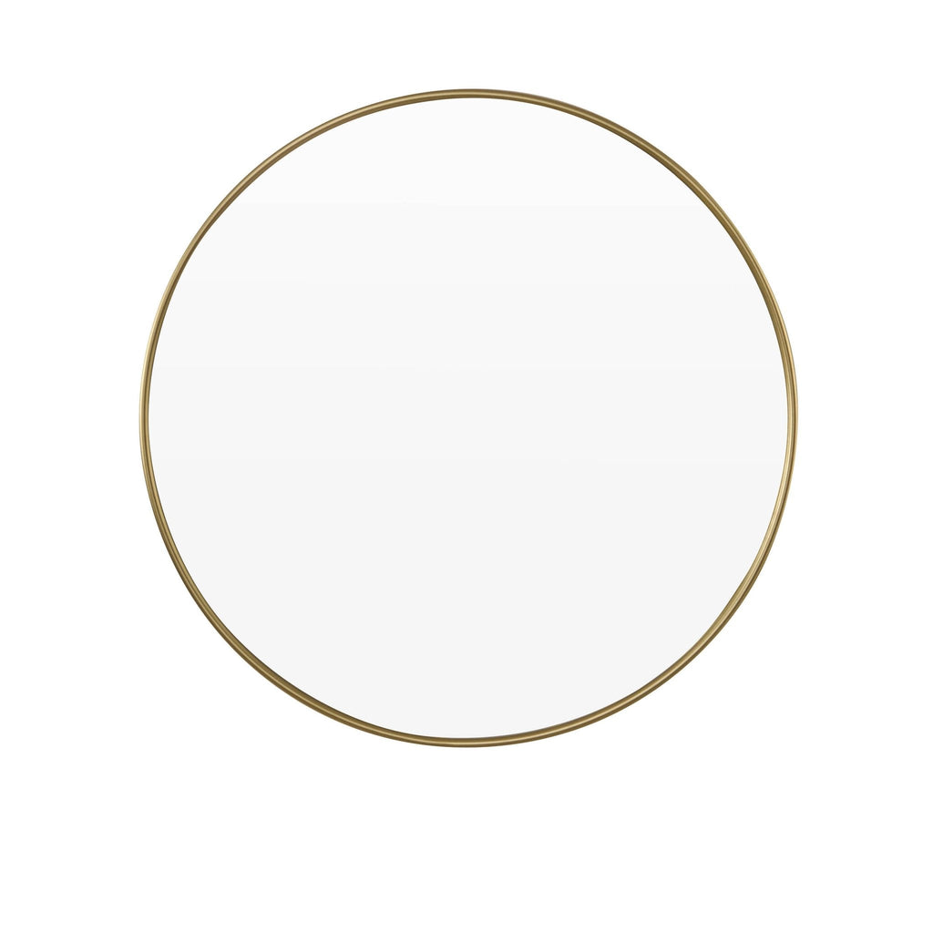 Dusklia - Circle Wall Mirror - Gold