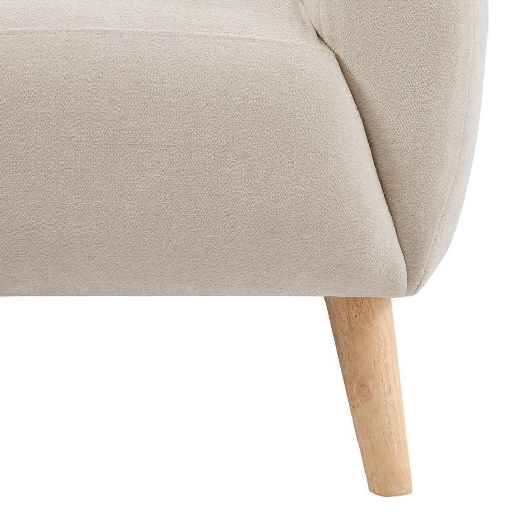 Dusklia - Clapham Armchair - Chenille Ivory