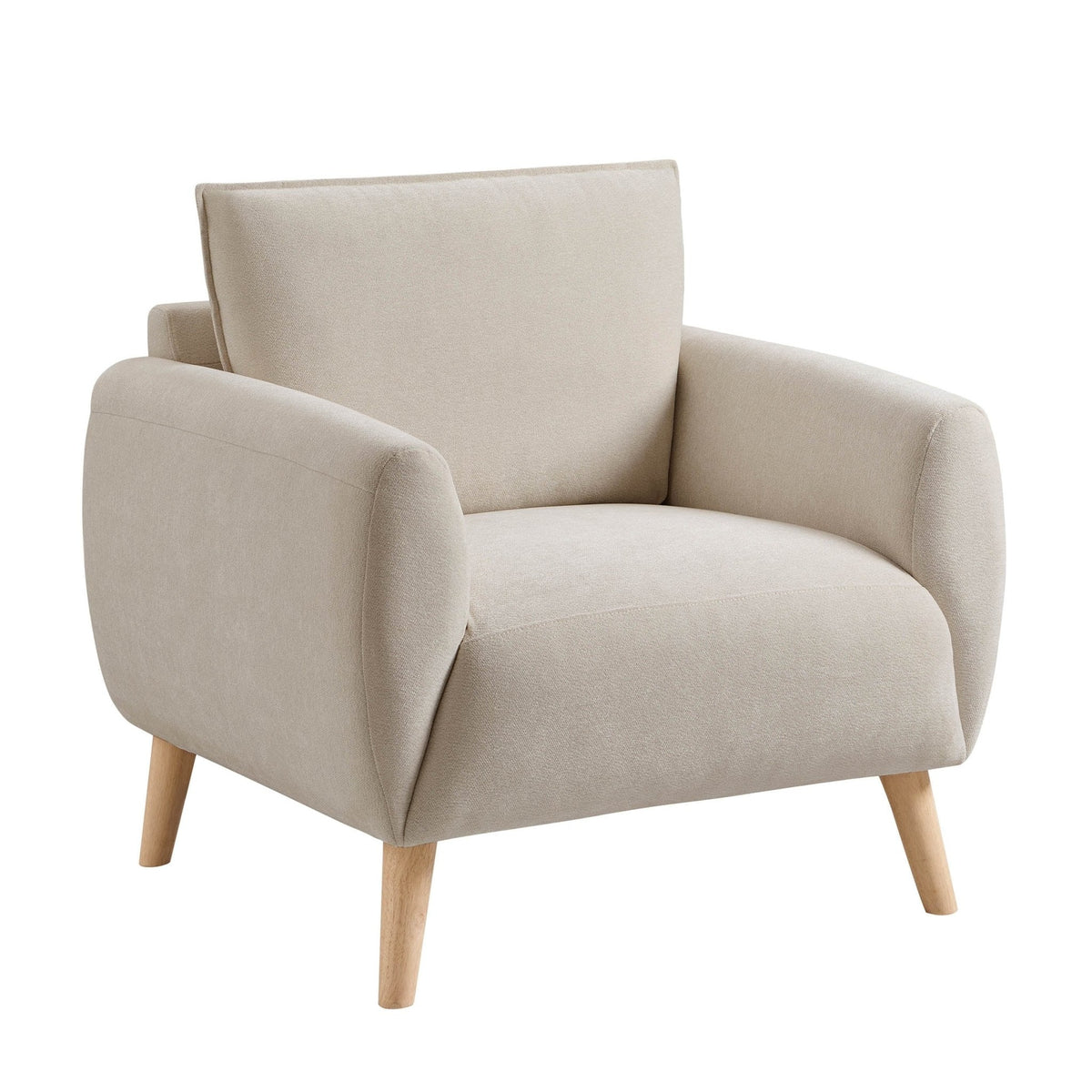 Dusklia - Clapham Armchair - Chenille Ivory