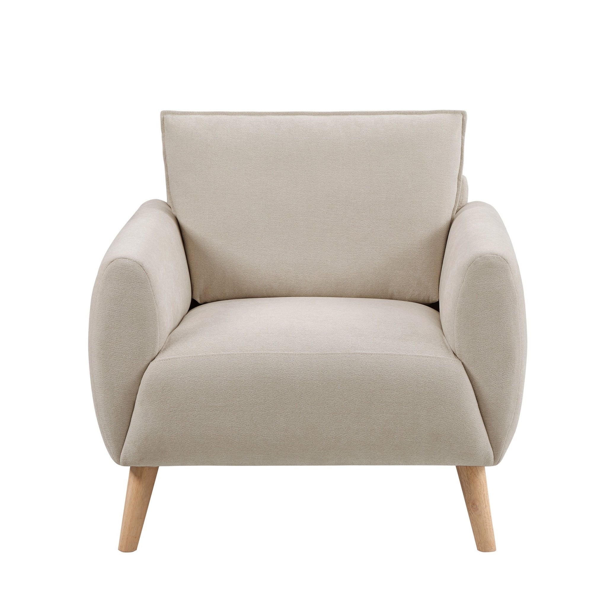 Dusklia - Clapham Armchair - Chenille Ivory