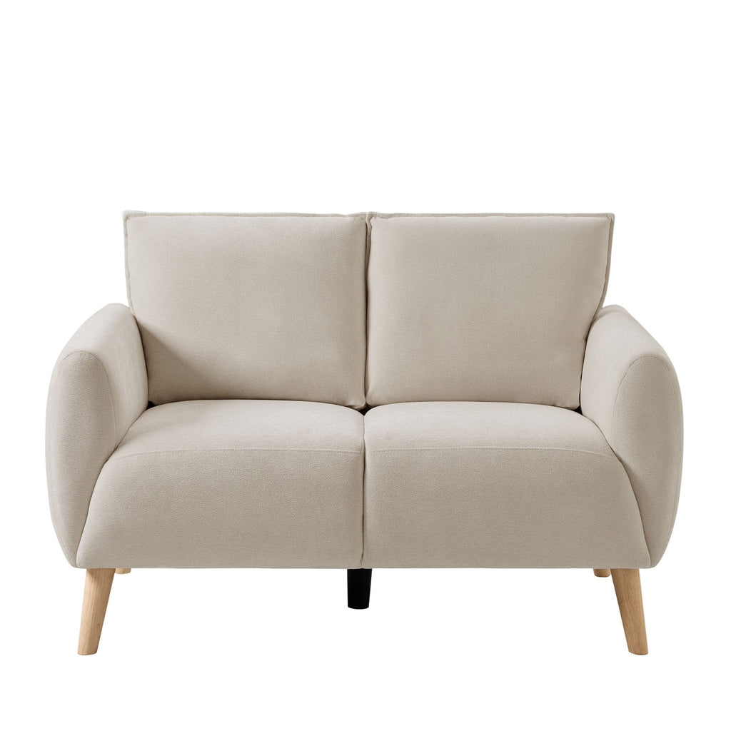 Dusklia - Clapham Small 2 Seater Sofa - Chenille Ivory